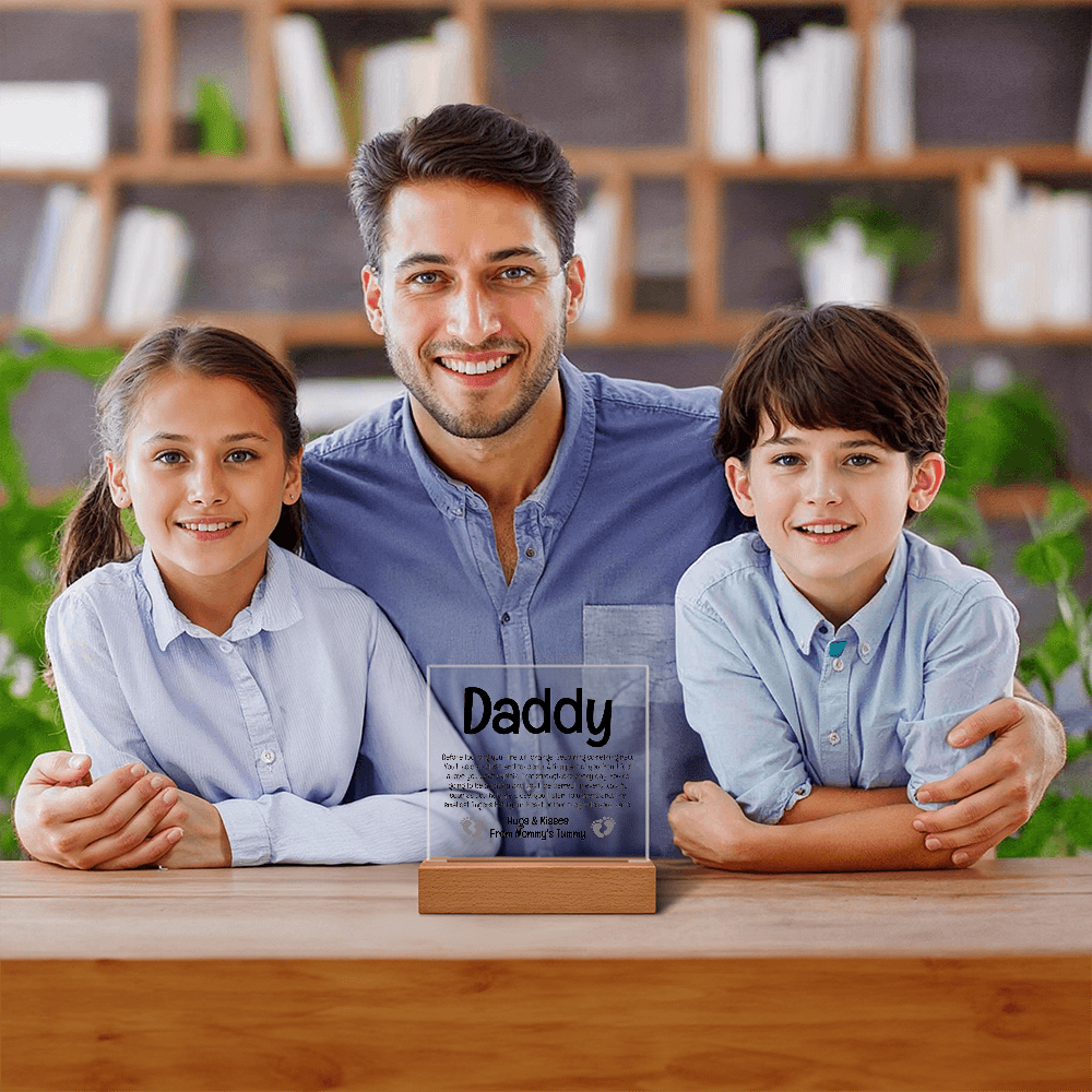 Bump to Daddy LED Acrylic Set - Love You This Much