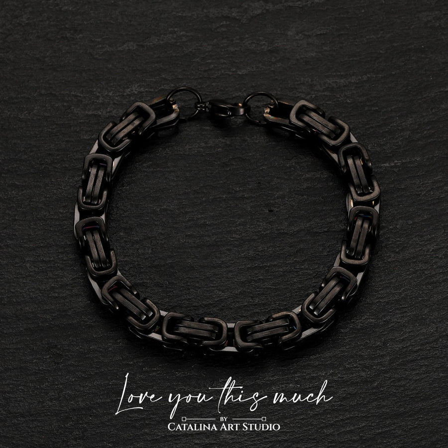 316L Steel Twist Bracelet - Love You This Much