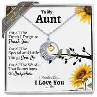 Thumbnail for (ALMOST Sold Out) Aunt Moon & Back Necklace - Love You This Much