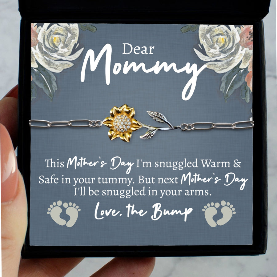 (ALMOST Sold Out) Bump to Mommy Enchanted Sunflower - Mother's Day Edition - Love You This Much