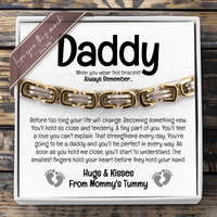 Thumbnail for (Almost Sold Out) From Bump Father's Day Classic 5mm Steel Bracelet - Love You This Much