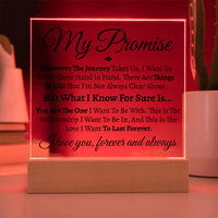 Thumbnail for (Almost SOLD OUT) My Promise Glass & Stand Gift Set - Love You This Much