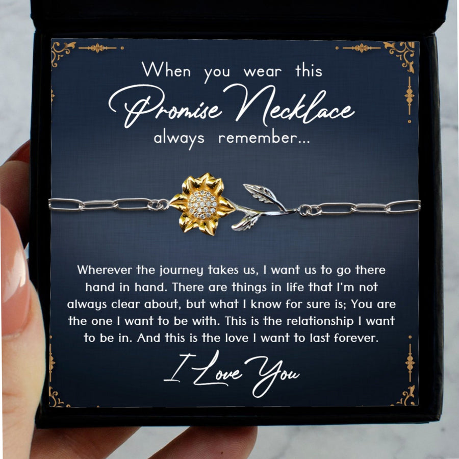 (ALMOST Sold Out) Our Journey Promise Enchanted Sunflower - Love You This Much