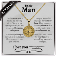 Thumbnail for (Almost SOLD OUT) The Day I Met You Compass Necklace - Love You This Much