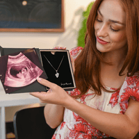 Thumbnail for Bump to Mom Tiny Steps Necklace (Classic Edition) - Love You This Much