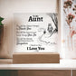 Custom Acrylic Square - Love You This Much
