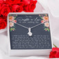 Daughter In Law (Wedding Day) Alluring Beauty Necklace - Love You This Much