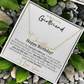 Girlfriend Happy Birthday Signature Name Necklace - Love You This Much