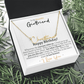 Girlfriend Happy Birthday Signature Name Necklace - Love You This Much