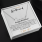 Girlfriend Happy Birthday Signature Name Necklace - Love You This Much