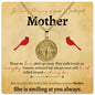 Memory of Your Mother Compass Necklace - Love You This Much