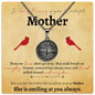 Memory of Your Mother Compass Necklace - Love You This Much