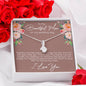 Mom Wedding Day Alluring Beauty Necklace - Love You This Much