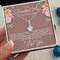 Mom Wedding Day Alluring Beauty Necklace - Love You This Much