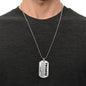Promise for Boyfriend Dog Tag Necklace - Love You This Much