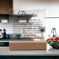 Promise "Wherever the Journey Takes Us" LED Acrylic Glass - Love You This Much