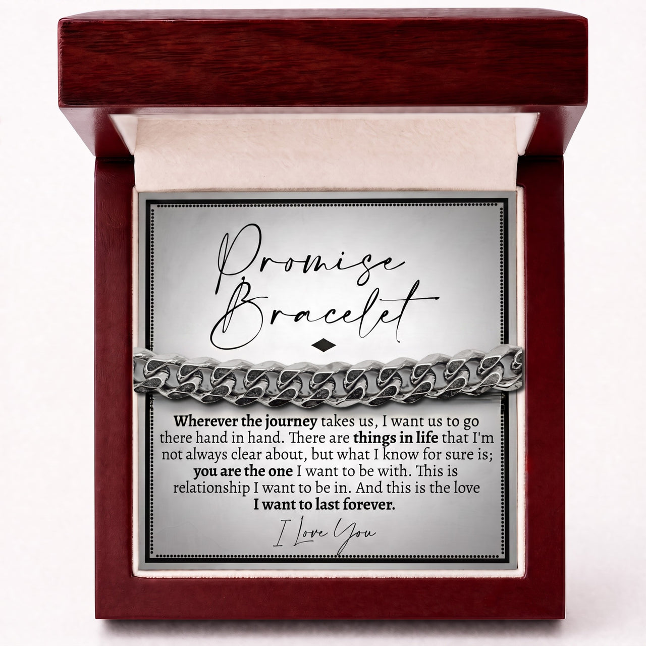 Classic Promise Bracelet