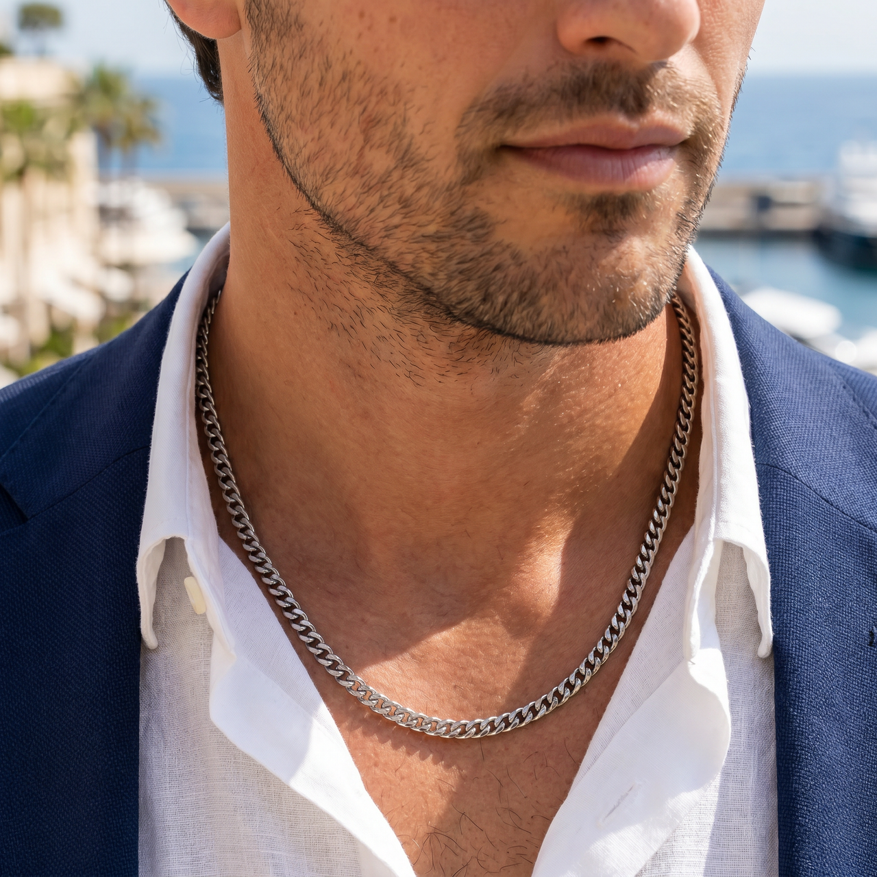 Son Love Mom Wedding - Class 5mm Necklace