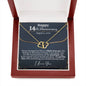 14th Anniversary Everlasting Love Necklace - Love You This Much
