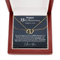 15th Anniversary Everlasting Love Necklace - Love You This Much