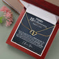 15th Anniversary Everlasting Love Necklace - Love You This Much