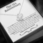 15th Anniversary Love Knot Necklace - Love You This Much