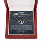 20th Anniversary Everlasting Love Necklace - Love You This Much