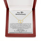 21st Anniversary Everlasting Love Necklace - Love You This Much