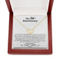36th Anniversary Everlasting Love Necklace - Love You This Much