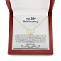 38th Anniversary Everlasting Love Necklace - Love You This Much