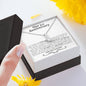 3rd Anniversary Alluring Beauty Necklace - Love You This Much
