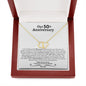 50th Anniversary Everlasting Love Necklace - Love You This Much