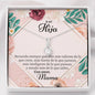 A Mi Hija Alluring Beauty Necklace - Love You This Much