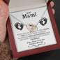 A Mi Mami Barriga Interlocking Hearts Necklace - Love You This Much