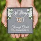 All Things Through Christ Interlocking Hearts Necklace - Love You This Much