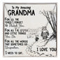 Amazing Grandma Nickname Necklace with Heart - Love You This Much