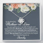 Amazing Mother In Law (Family) Love Knot Necklace - Love You This Much