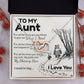 Aunt Interlocking Hearts - Love You This Much
