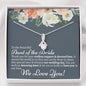 Aunt of the Bride Alluring Beauty Necklace - Love You This Much