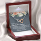 Auntie & Nephew Interlocking Hearts Necklace - Love You This Much