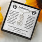 Baby to Mom Giraffe Necklace - Love You This Much