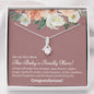 Babys Finally Here Alluring Beauty Necklace - Love You This Much