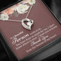 Beautiful Person Forever Love Necklace - Love You This Much