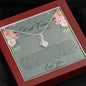 Best Friend to Bride Alluring Beauty Necklace - Love You This Much