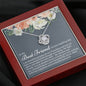 Best Friend Wedding Day Love Knot Necklace - Love You This Much