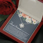 Best Friend Wedding Day Love Knot Necklace - Love You This Much