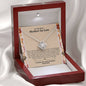 Best Mother In Law Love Knot Necklace - Love You This Much