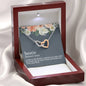 Bestie (noun) Interlocking Hearts Necklace - Love You This Much