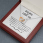 Big Bro Little Sis Interlocking Hearts Necklace - Love You This Much