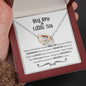 Big Bro Little Sis Interlocking Hearts Necklace - Love You This Much